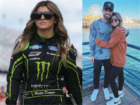 who is hailie deegan married to|Hailie Deegan announces engagement to long